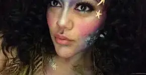 Artista viraliza com maquiagem realista de escamas de sereia