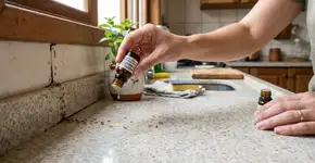 No Egito eles usam óleo de hortelã nos cantos da casa por um motivo, e é assim que mantêm as formigas longe