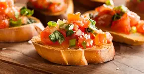 Bruschetta perfeita para fazer como aperitivo