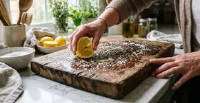 Na Suiça a tábua de cortar não fede: Esta e a maneira correta de limpa-la