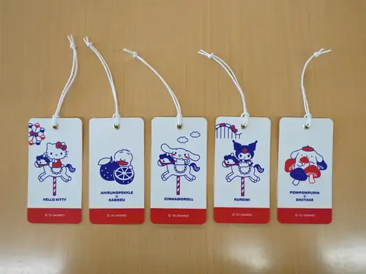 Etiquetas de bagagem da da Hello Kitty