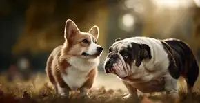 Descubra como Corgis e Bulldogs expressam emoções sem a cauda