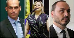 Joice diz que Eduardo e Carlos Bolsonaro organizam envio de fake news