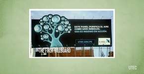 O Encanto das Cidades – Um outdoor que purifica o ar