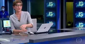 Renata Lo Prete se emociona no Jornal da Globo ao falar de morte de colega
