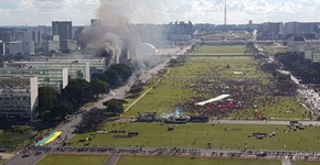 Internet repercute uso do exército contra protestos em Brasília