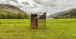 Na Escócia, estudantes de arquitetura constroem ‘casa invisível’