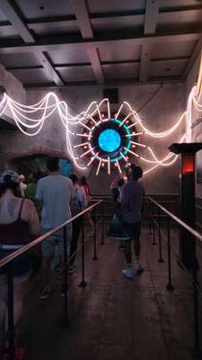 Interior da Monsters Unchained – The Frankenstein Experiment