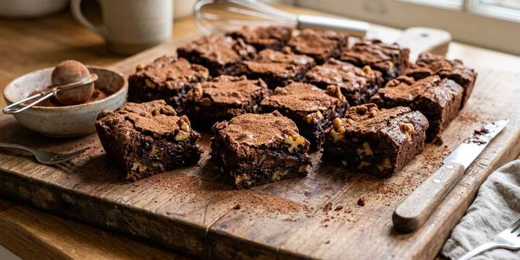 Featured main: Brownie caseiro rico em magnésio: a receita fácil para uma sobremesa saudável
