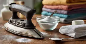 Pare de jogar roupa fora por causa do ferro sujo