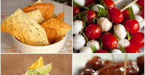 Petiscos fáceis e deliciosos para acompanhar os jogos da Copa