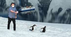 Bolsonaro diz que Antártica fica no Brasil e vira meme na web