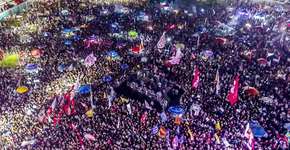 Ato de apoio à candidatura de Haddad reúne 70 mil pessoas no RJ