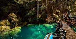 Abismo Anhumas esconde as belezas subterrâneas de Bonito (MS)