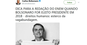 Veja a dica de Bolsonaro para quem vai prestar o Enem