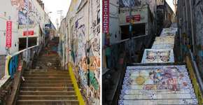 Abertura da rua aos pedestres cria “praia” na Vila Madalena.