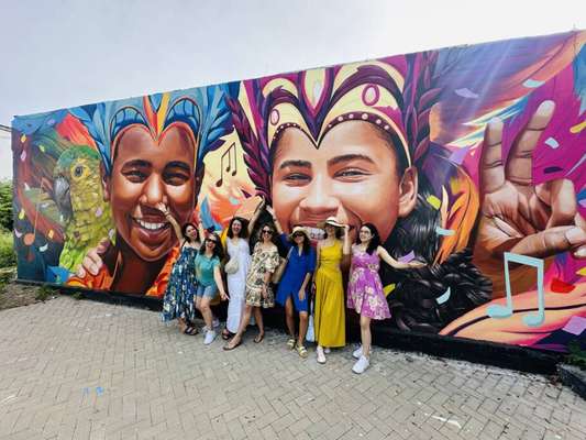 San Nicolas foi transformada com arte de rua e virou centro cultural de Aruba