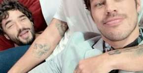 Caio Blat provoca polêmica em foto com Gagliasso e José Loreto