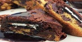 Bolo brownie com cookie: aprenda a receita da Ana Maria