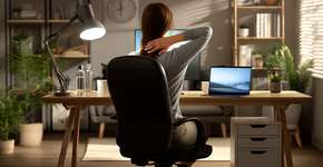 Sua cadeira pode ser a vilã secreta da dor no pescoço