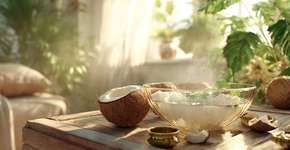 Transforme seu lar com simpatia de água de côco e sinos