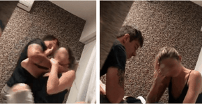 Vídeo mostra filho de ex-prefeito espancando ex-namorada em Goiás