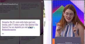 Ana Clara é trollada com ‘simpatia de Queiroz’ no ‘Vídeo Show’