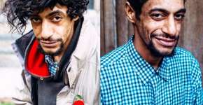 Cabeleireiro corta cabelo de moradores de rua de graça e mostra o ‘antes e depois’