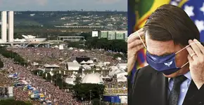 Flopou! Web compara show do RBD com ato pró-Bolsonaro em Brasília