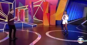 Globo chama intervalo antes de Leifert conversar com a eliminada Karol Conká