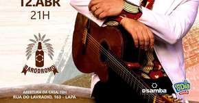 Moyseis Marques e banda Joia Rara sexta-feira no Lapa 40º