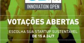 Innovation Open: vote na startup que tem o melhor projeto de sustentabilidade
