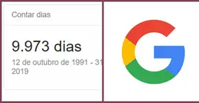 Contar dias: Google mostra quantos dias de vida você tem