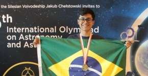 Brasileiro de 17 anos leva ouro em Olimpíada Internacional de Astronomia