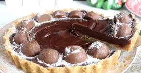 Torta de chocolate com 4 ingredientes e zero dificuldade