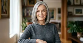 Os melhores cortes de cabelo lisos, leves e bonitos para mulheres com mais de 70 anos