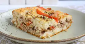 Massa de torta salgada super fácil e rápida de fazer