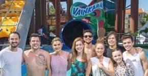 Famosos estiveram no Beach Park pouco antes da morte de turista