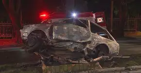 Motorista embriagado atinge carro e mata avô e neta carbonizados em BH