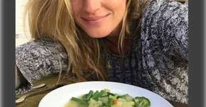 Gisele Bündchen revela a dieta saudável da sua família