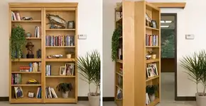 Conheça móveis com passagens secretas