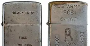 A Guerra do Vietnã contada pelos isqueiros de seus soldados