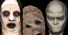 10 maquiagens completamente assustadoras para você fazer em casa