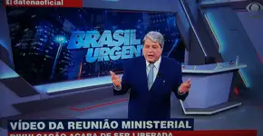 Datena exige pedido de desculpas de presidente da Caixa ao vivo