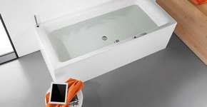 Banheira acústica transmite vibrações da música na hora do banho