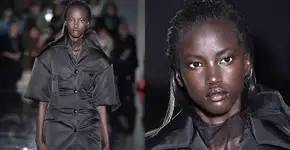 Prada coloca negra à frente de desfile pela 1ª vez em 21 anos