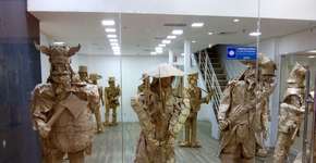 Golden Square Shopping celebra o Dia Mundial da Reciclagem com a exposição Arte em Papel