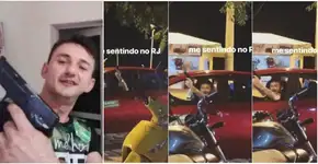 Fã de Bolsonaro que desfilou com arma em carreata é morto por PM
