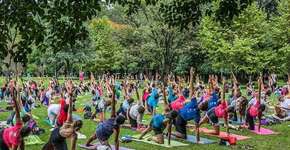 Parque Severo Gomes oferece aulas gratuitas de Pilates