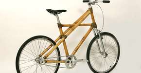 Bicicleta de bambu vai para a periferia